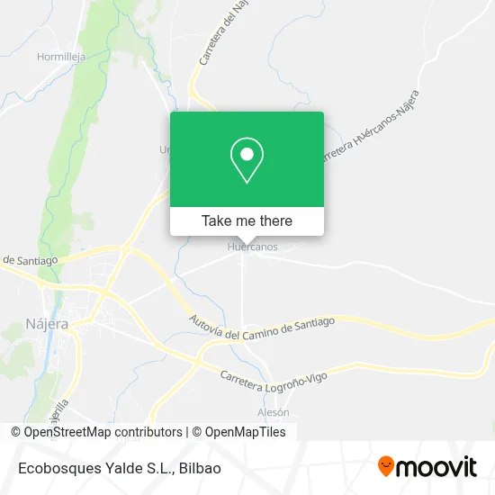 Ecobosques Yalde S.L. map