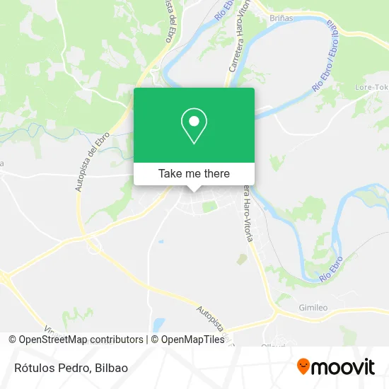 Rótulos Pedro map