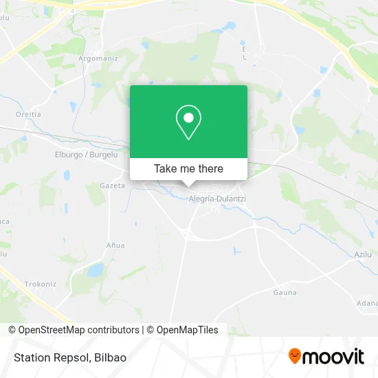 Station Repsol map