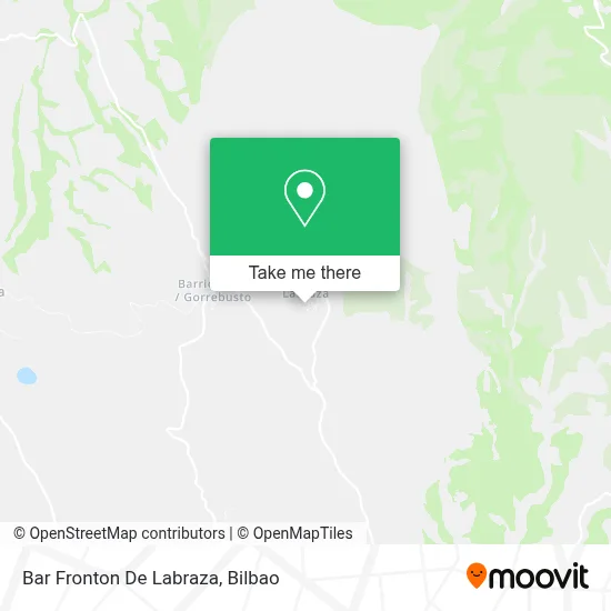 Bar Fronton De Labraza map