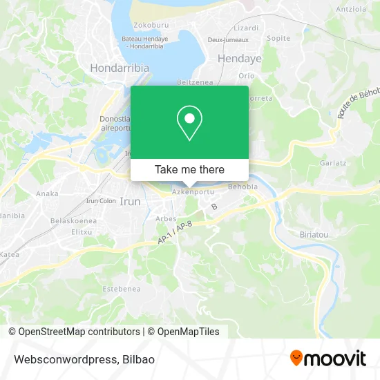 Websconwordpress map