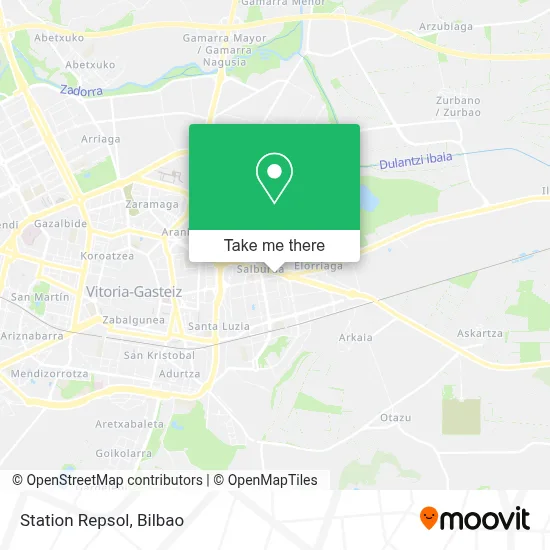 Station Repsol map