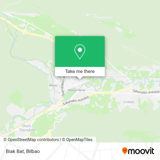 Biak Bat map