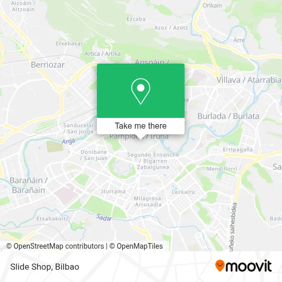 Slide Shop map