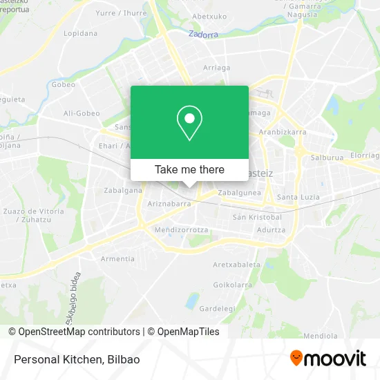 Personal Kitchen map