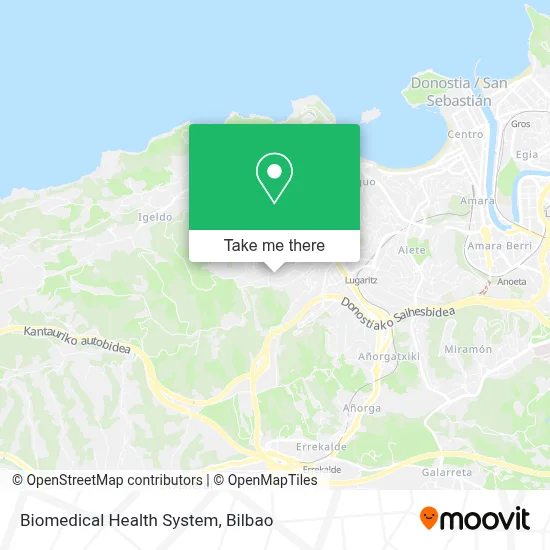 Biomedical Health System map