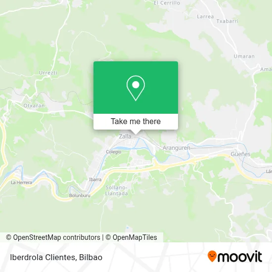 Iberdrola Clientes map