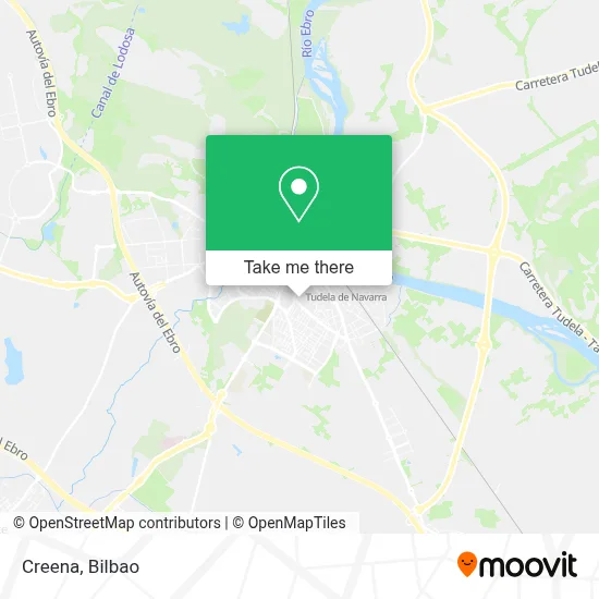Creena map