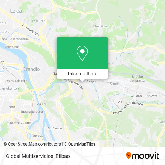 Global Multiservicios map