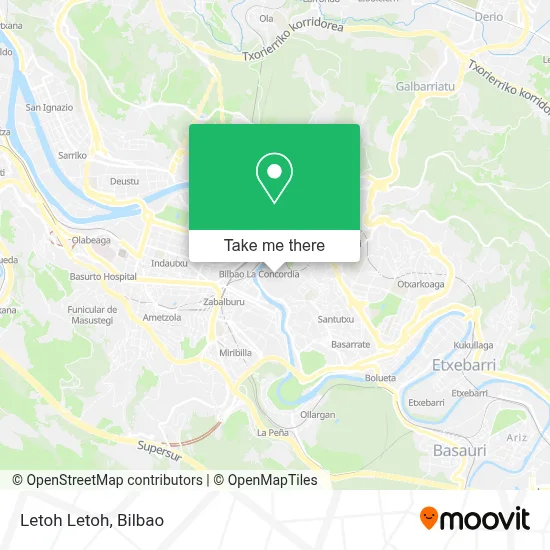 Letoh Letoh map