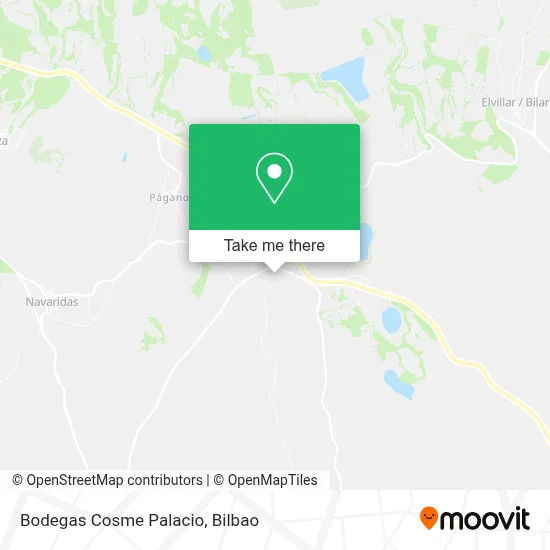Bodegas Cosme Palacio map