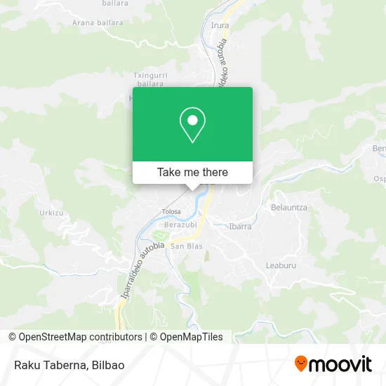 Raku Taberna map