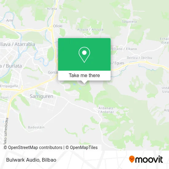Bulwark Audio map