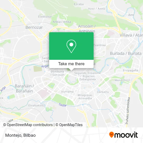 Montejo map