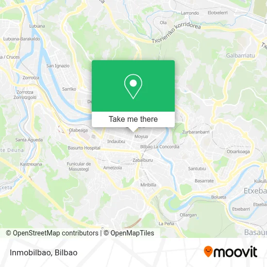 Inmobilbao map