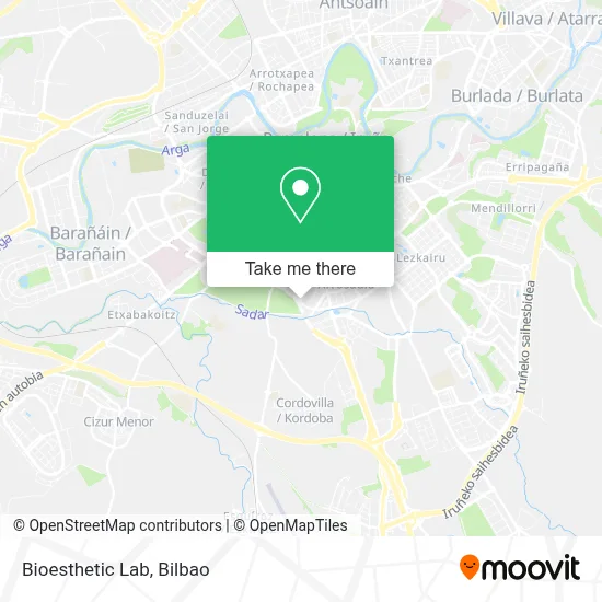 Bioesthetic Lab map
