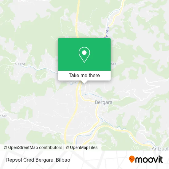 Repsol Cred Bergara map