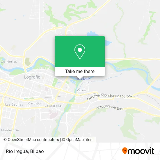 Río Iregua map