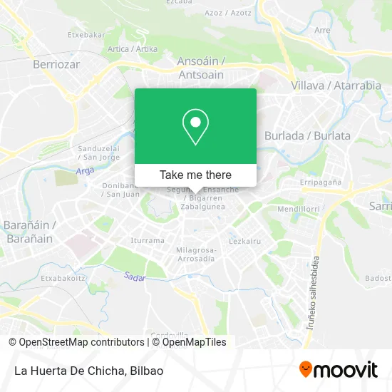 La Huerta De Chicha map