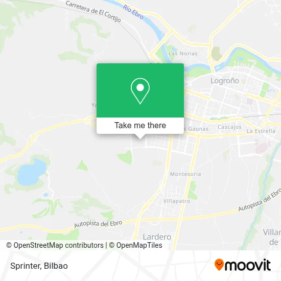 Sprinter map
