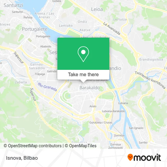 Isnova map