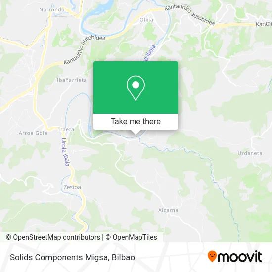 Solids Components Migsa map