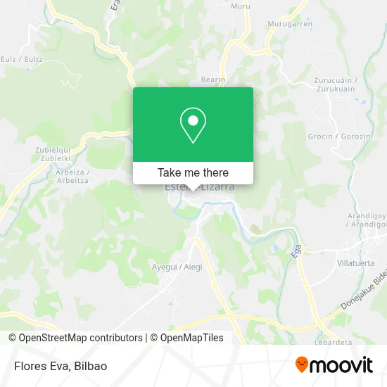 Flores Eva map