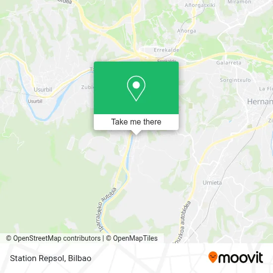Station Repsol map