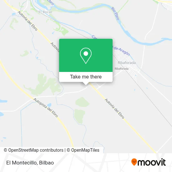 El Montecillo map