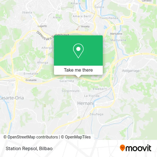 Station Repsol map