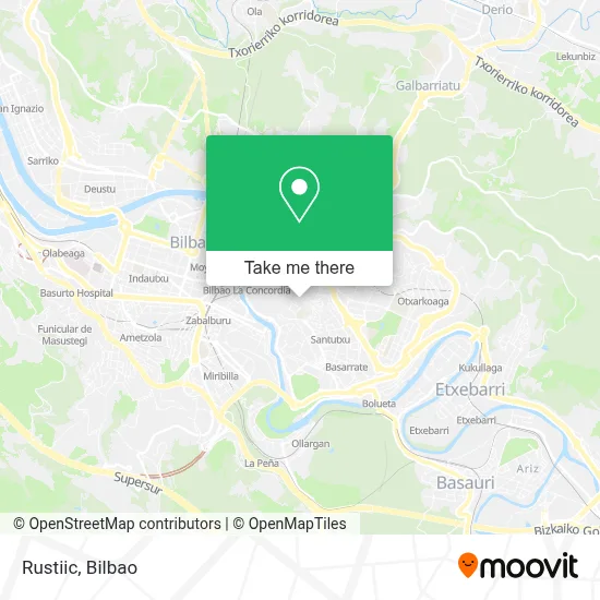 Rustiic map