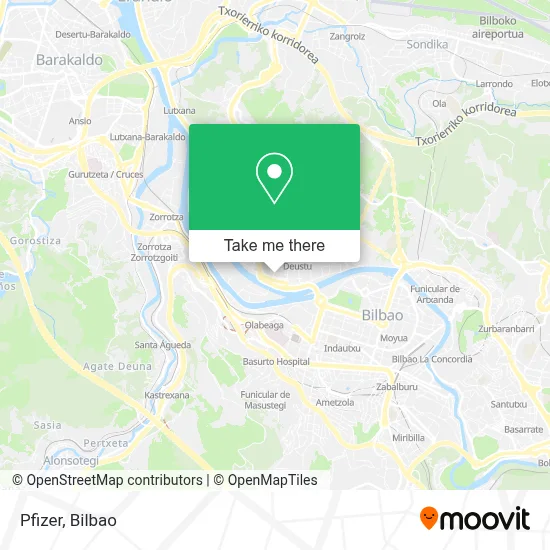 Pfizer map