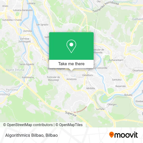Algorithmics Bilbao map