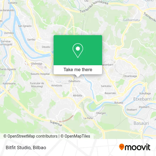 Bitfit Studio map