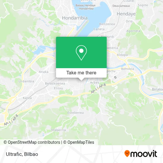 Ultrafic map