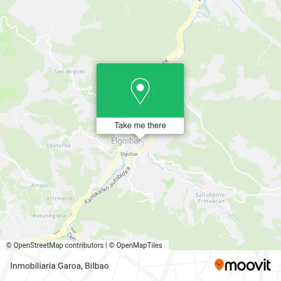Inmobiliaria Garoa map