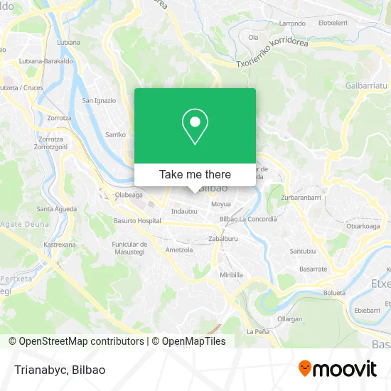 Trianabyc map