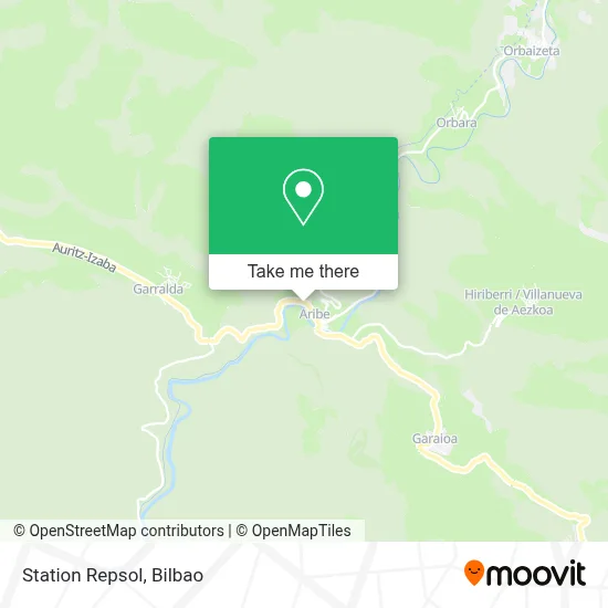 Station Repsol map