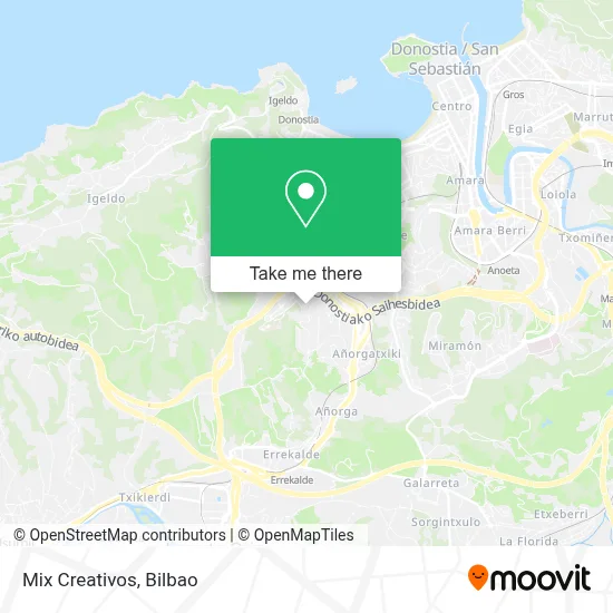 Mix Creativos map