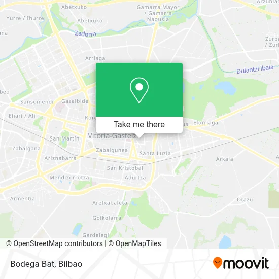 Bodega Bat map