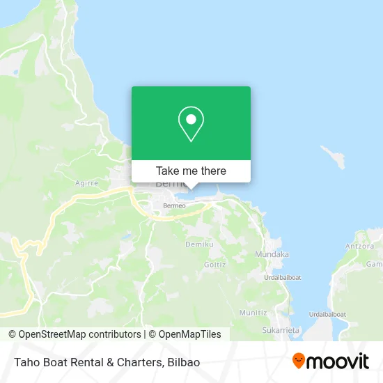 Taho Boat Rental & Charters map
