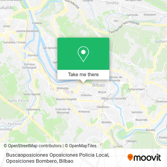 Buscaoposiciones Oposiciones Policia Local, Oposiciones Bombero map