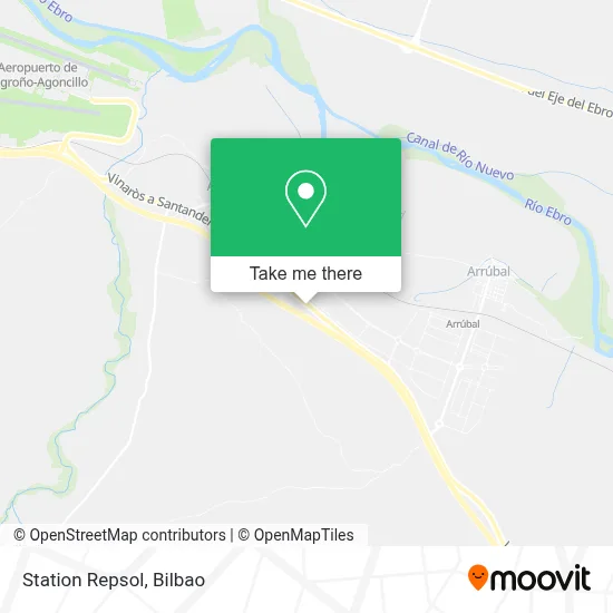 Station Repsol map