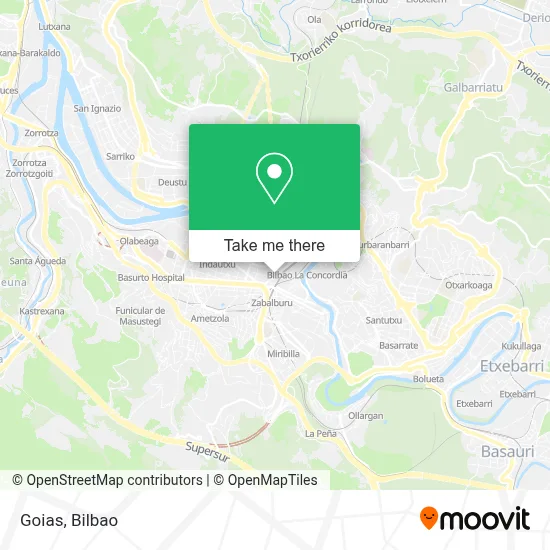 Goias map