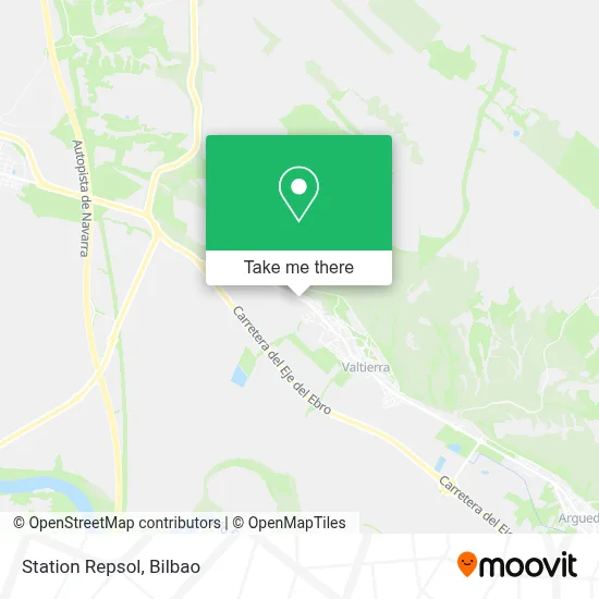 Station Repsol map