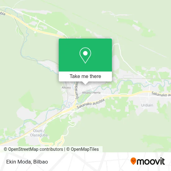 Ekin Moda map