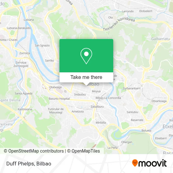 Duff Phelps map