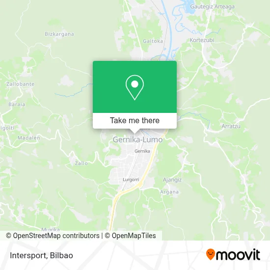 Intersport map