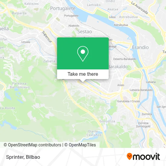 Sprinter map