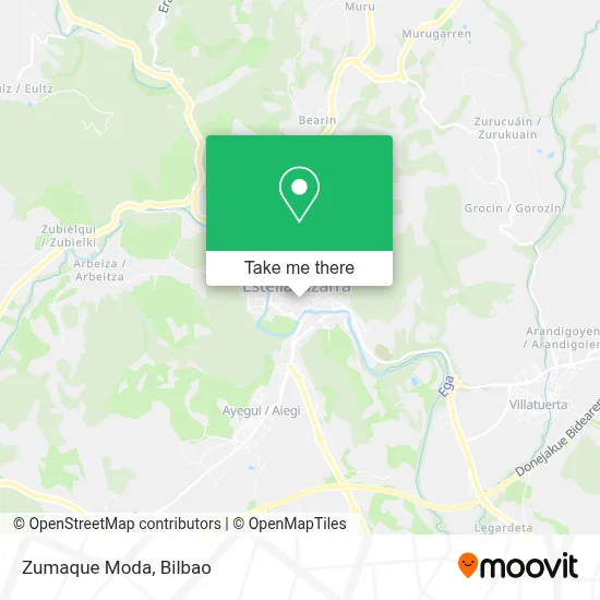 Zumaque Moda map